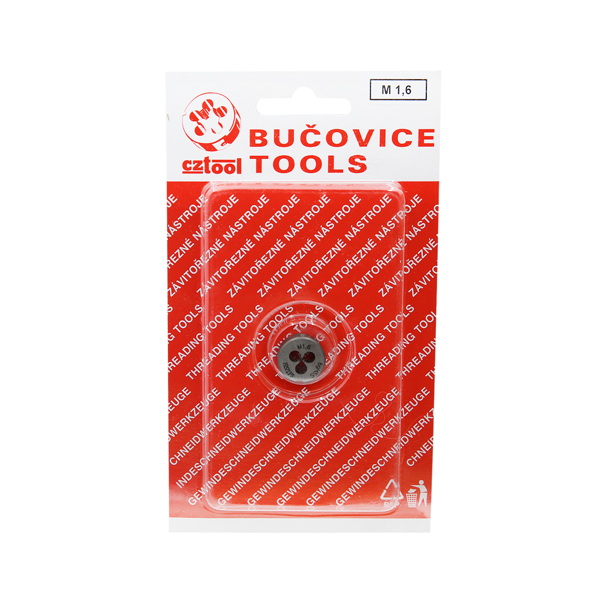 Плашка HSS 6G (блистер) BUCOVICE
