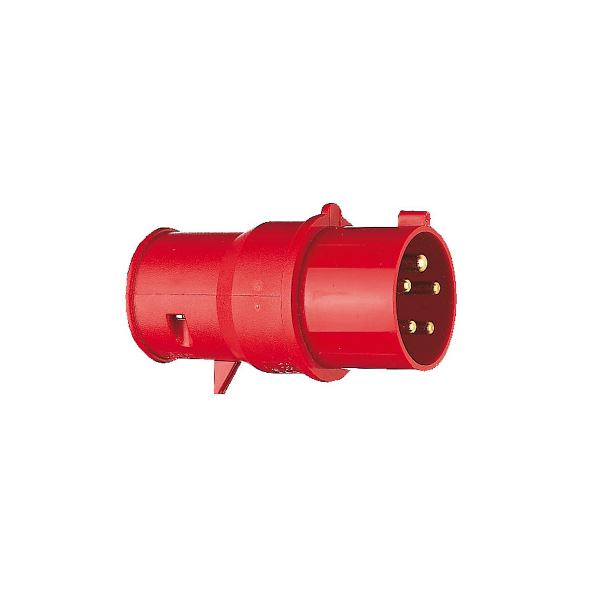 Вилка силовая BRENNENSTUHL 17,4x9x4см пласт. 32A/400В 5pin красный