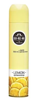 Освежитель воздуха DO-RE-MI Premium Лимон 330мл 415см3