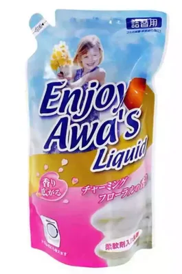 Гель д/стирки ROCKET SOAP ENJOY AWA'S с кондиционером аромат цветов 800мл