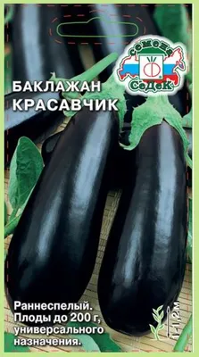 Баклажан Красавчик СеДеК