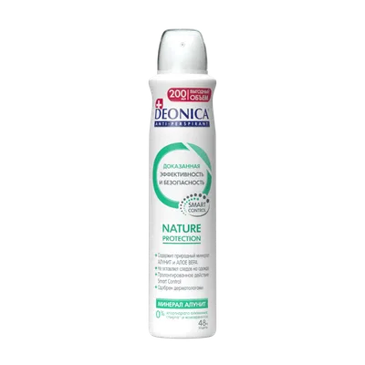 Антиперспирант DEONICA Natura Protection 200 мл спрей			
