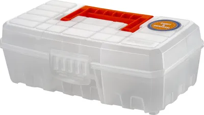 Бокс для хранения BLOCKER Techniker 9" 295х180х90мм прозрачный