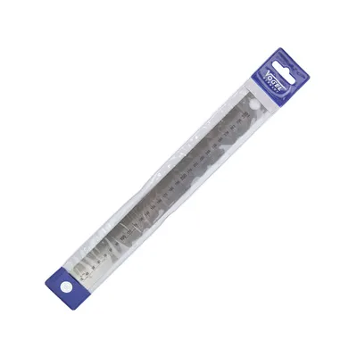 Линейка 2-х стор.нерж.VOGEL BLUE-LINE 150 6мм дюйм(13х0,5)