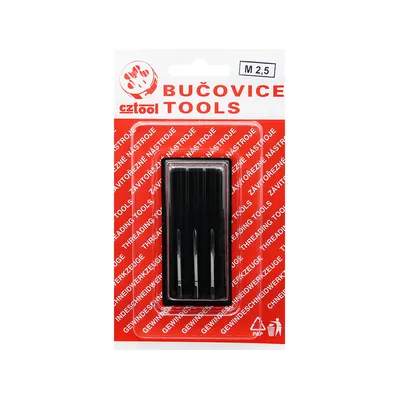 Метчик М 2,5 (НАБОР) BUCOVICE