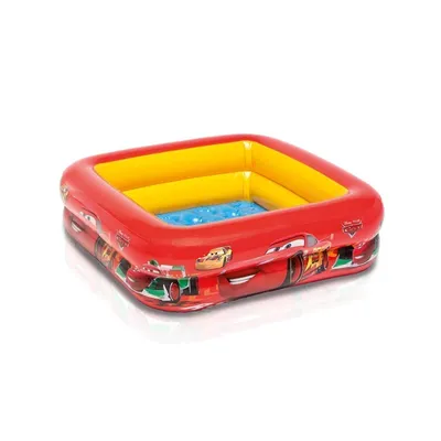 Бассейн надувной Disney Тачки Cars от 1-3 лет 83,8х83,8см