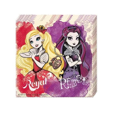 Салфетки 20шт PROCOS Ever After High 33х33 см