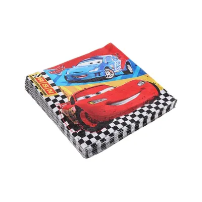 Салфетки 20шт PROCOS Тачки Formula 33х33 см