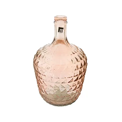 Графин MEDITERRANEA RELIEVE 3,7л стекло розовый