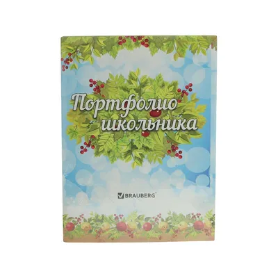 Портфолио ШКОЛЬНИКА BRAUBERG ОКРУЖАЮЩИЙ МИР 16 листов