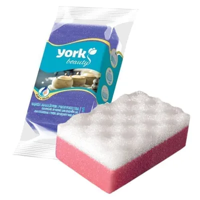 Губка YORK массажная прямоугольник