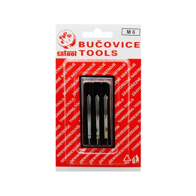 Метчик М 8 шаг 1,25мм (НАБОР) BUCOVICE