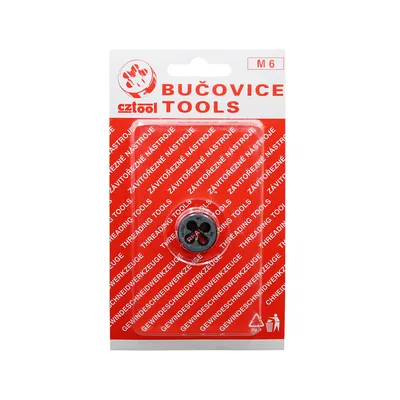 Плашка М 6 (блистер) (D20мм) BUCOVICE