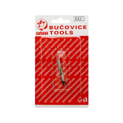 Зенкер 90 удалитель стружки НЕРЖАВЕЙКА D- 6,3  BUCOVICE