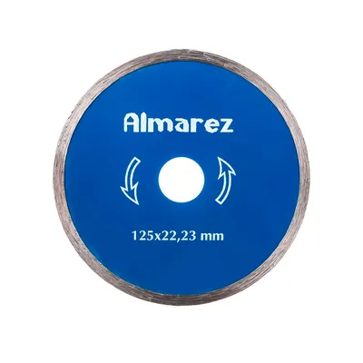 Диск отрезной алмазный 125x1,2x22,23 Керамика ALMAREZ — фото 2