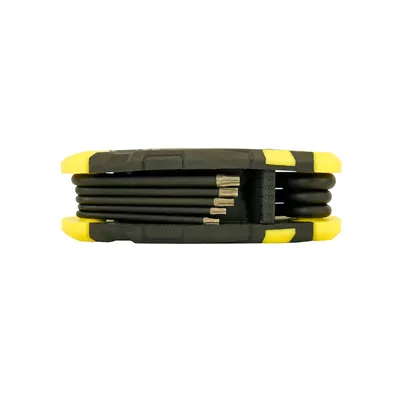 Набор ключей TORX 8шт HANSKONNER складные в кейсе T9-T40 сталь S2 — фото 6