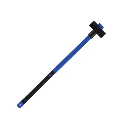 Кувалда 4,0 кг фибергласовая обрезиненная ручка VERTEXTOOLS — фото 2