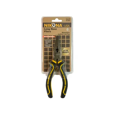 Длинногубцы прямые NIKONA многофункциональные 165мм (6`)